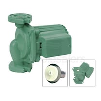 Taco 009 - 1/8 HP - Circulator Pump - Cast Iron - Rotated Flange - Integral Flow Check