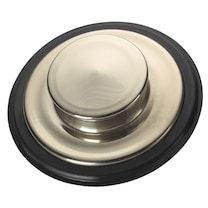 InSinkErator® - Sink Stopper - Brushed Stainless Steel