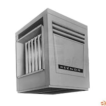 Reznor X-100 Gas Fired Duct Furnace - Gravity Vented - NG - 409 Stainless Steel Heat Exchanger - 100,000 BTU