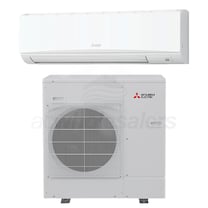 View Mitsubishi - 30k BTU Cooling + Heating - P-Series Wall Mounted Air Conditioning System - 20.0 SEER2