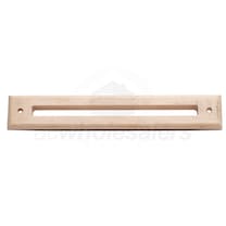 Unico - Wood Face Plate for UPC-67A and UPC-68 Supply Outlet Kits - Slotted - Maple Finish