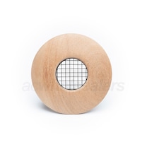 Unico - Wood Supply Outlet - Round - Mahogany Finish - 2.5