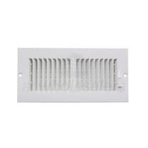 ProSelect PS2WW 14 x 8 Spaced 2-Way Sidewall/Ceiling Register White