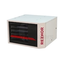 Reznor UDXC - 105,000 BTU - Power Vented Gas Fired Unit Heater - Low Static Axial Fan - NG - TCORE2® Heat Exchanger - LP Convertible