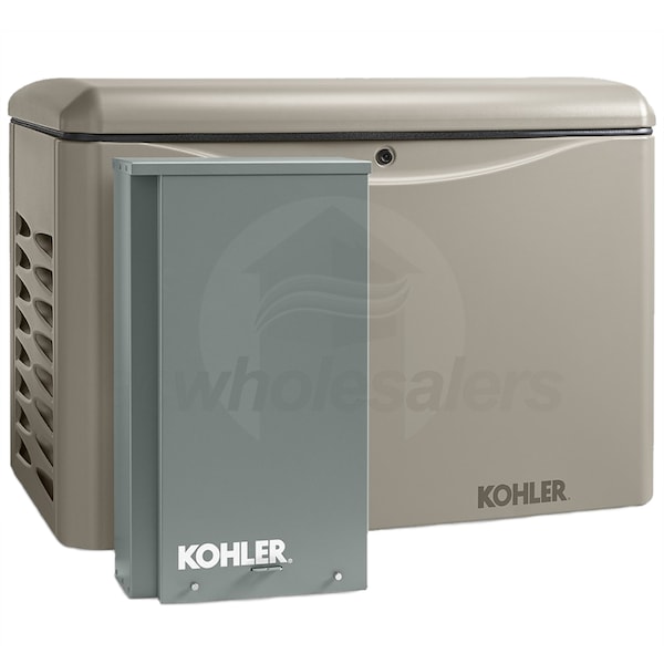 Kohler 20kW Home Standby Generator w/ 200A Transfer Switch - 20RCAL-200SELS