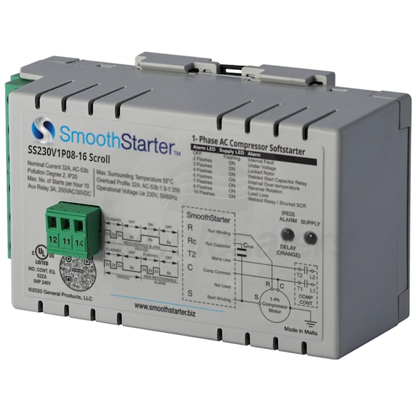 SmoothStarter SS230V1P08-16